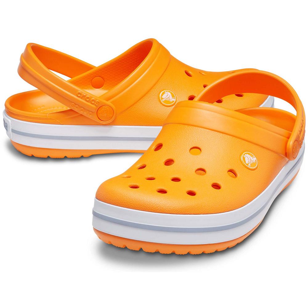 Orange Women's Crocs Crocband™ Clogs | NZ 0035OKIR